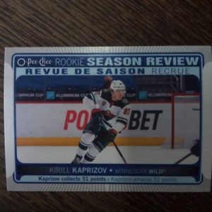 OPC 2021-22 Kirill Kaprizov (Rookie Season Review)