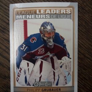 OPC 2021-22 Philipp Grubauer (League Leaders)