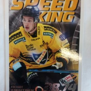 2021-2022 Cardset SM-Liiga Speed King Henri Knuutinen