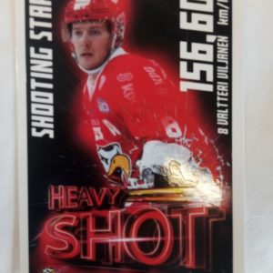 2021-2022 Cardset SM-Liiga Heavy Shot Valtteri Viljanen