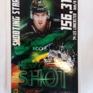 2021-2022 Cardset SM-Liiga Heavy Shot Les Lancaster