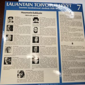 Launtain toivotut levyt 7 Huumorin kukkasia