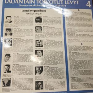 Launtain toivotut levyt 4 Lennä Lempeni laulu