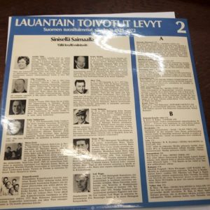 Launtain toivotut levyt 2 sinisellä saimaalla