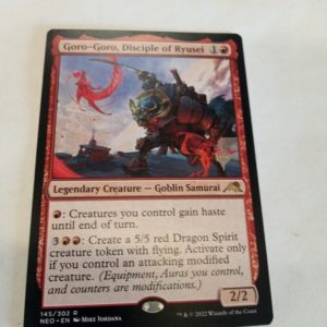 Goro-Goro, Disciple of Ryusei (V.2) - Kamigawa: Neon Dynasty: Promos