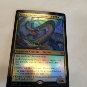 Koma, Cosmos Serpent (V.2) - Kaldheim: Promos
