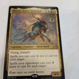 Hinata, Dawn-Crowned (V.2) - Kamigawa: Neon Dynasty: Promos