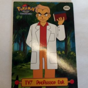 pokemon keräilykorti professor oak