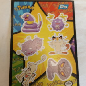 pokemon keräilykorti tarroja