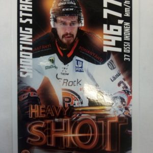 2021-2022 Cardset SM-Liiga Heavy Shot Ossi Ikonen