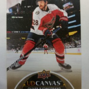 2021-2022 Upper Deck Series One Canvas Oliver Björkstrand