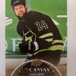 2021-2022 Upper Deck Series One Canvas Jamie Benn