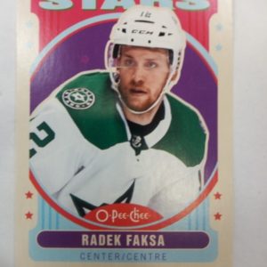 2021-2022 O-Pee-Chee Radek Faksa
