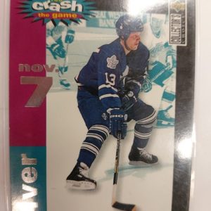 1995-96 Collector's Choice Crash the Game Silver nov.7 Mats Sundin C30