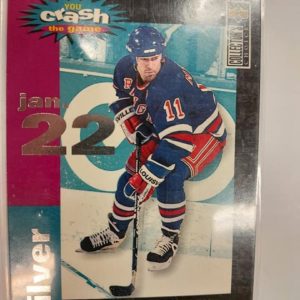 1995-96 Collector's Choice Crash the Game Silver jan.22 Mark Messier C6