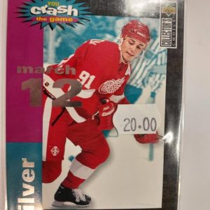 1995-96 Collector's Choice Crash the Game Silver march 12 Sergei Fedorov C2