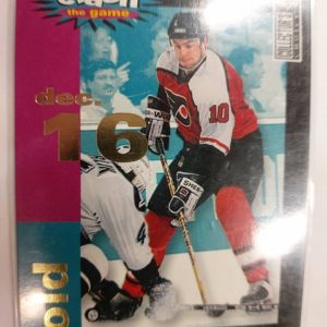 1995-96 Collector's Choice Crash the Game Gold dec.16 John LeClair C23