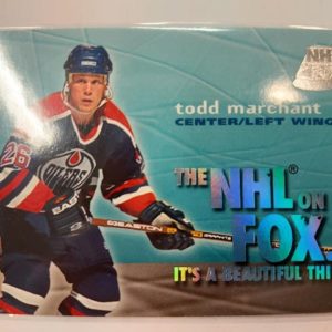 1995-96 SkyBox Impact The NHL on FOX Todd Marchant