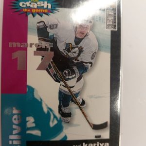 1995-96 Collector's Choice Crash the Game SILVER Paul Kariya march17