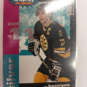 1995-96 Collector's Choice Crash the Game SILVER Ray Bourque oct.11