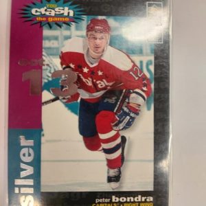 1995-96 Collector's Choice Crash the Game SILVER Peter Bondra oct.13