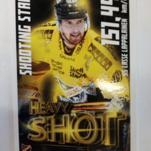 2021-2022 Cardset SM-Liiga Heavy Shot Lasse Lappalainen
