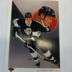 1990-91 UD the collecktor choice Wayne Gretzky