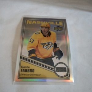 2019-20 NHL O-Pee-Chee Platinum Rookie Rainbow Dante Fabbro