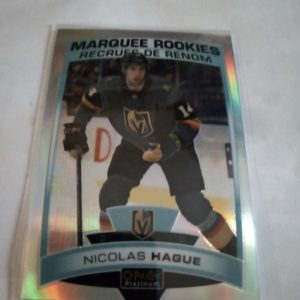 2019-20 NHL O-Pee-Chee Platinum Marquee Rookies Rainbow Nicolas Hague