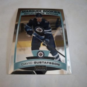 2019-20 NHL O-Pee-Chee Platinum Marquee Rookies David Gustafsson
