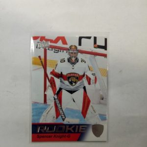 2021-22 NHL Upper Deck Rookie Spencer Knight