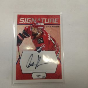 2021-22 Sm-Liiga Signature Otto Paajanen