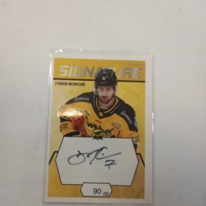 2021-22 Sm-Liiga Signature David McInture