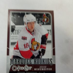 2008-09 OPC marquee rookies Jesse Winchester