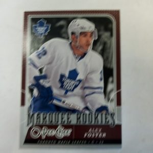 2008-09 OPC marquee rookies Alex Foster