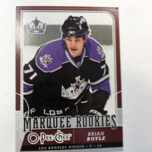 2008-09 OPC marquee rookies Brian Boyle