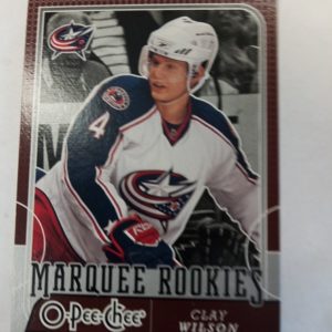 2008-09 OPC marquee rookies Clay Wilson