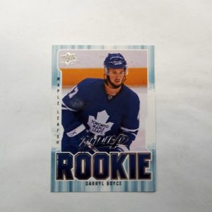 2008-09 NHL Upper Deck MVP Rookie Darryl Boyce