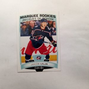 2019-20 NHL O-Pee-Chee Marquee Rookies Jakob Lilja