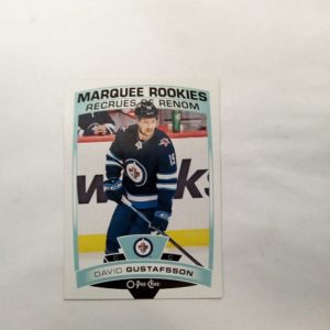 2019-20 NHL O-Pee-Chee Marquee Rookies David Gustafsson