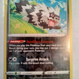 Galarian Zigzagoon (SSH 117) Sword & Shield
