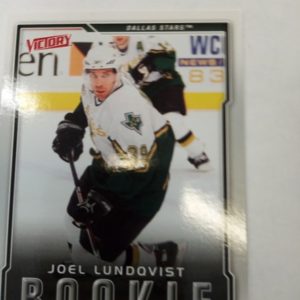 2007-08 UD victory rookie Joel Lundqvist