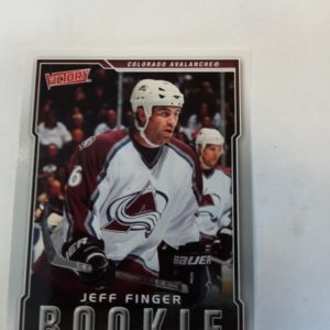 2007-08 UD victory rookie Jeff Finger