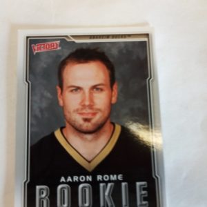 2007-08 UD victory rookie Aaron Rome