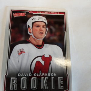 2007-08 UD victory rookie David Clarkson