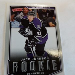 2007-08 UD victory rookie Jack Johnson
