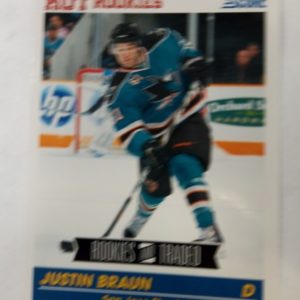 2010-11 panini Hot Rookies Justin Braun
