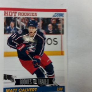 2010-11 panini Hot Rookies Matt Calvert