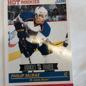 2010-11 panini Hot Rookies Philip McRae