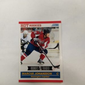 2010-11 panini Hot Rookies Marcus Johansson